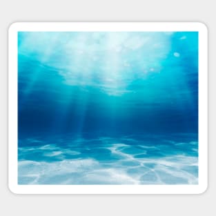 Light Blue Calm Ocean Sticker